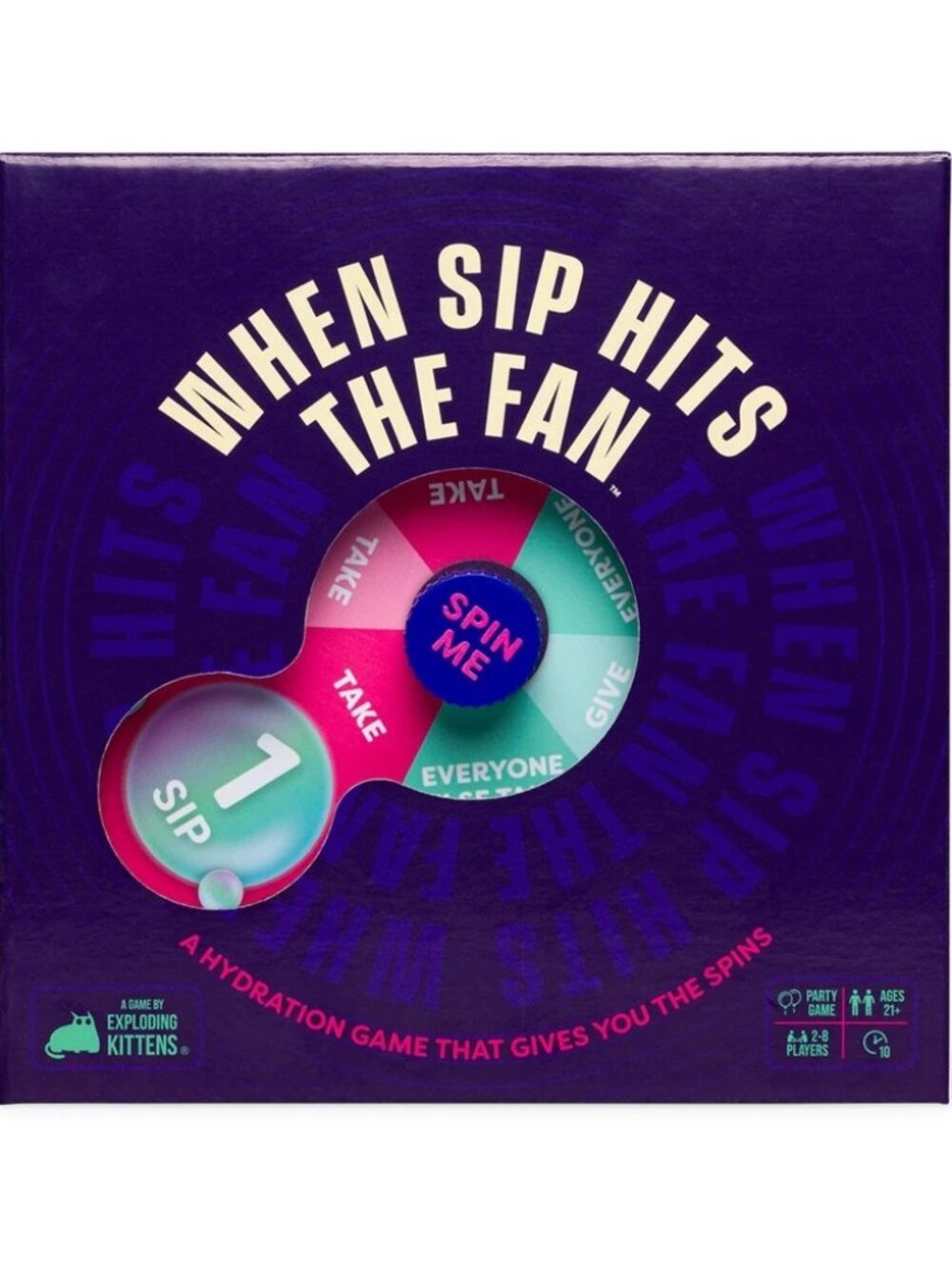 Exploding Kittens When Sip Hits the Fan the Hydration Game That Gives You the Sp